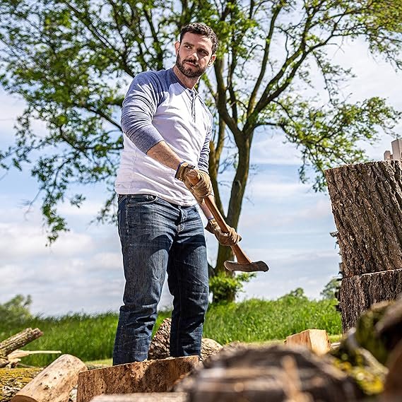 Saher Industries Premium Leather Working Gloves